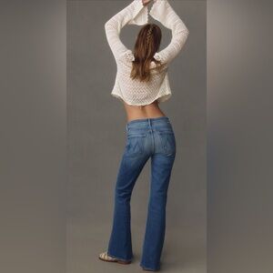 MOTHER The Weekender Mid-Rise Flare Jeans Sz 26